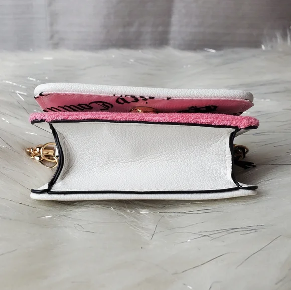 JUICY COUTURE Pink Lemonade Sweet Juicy Pearl Handle Card Wallet - Picture 7 of 8